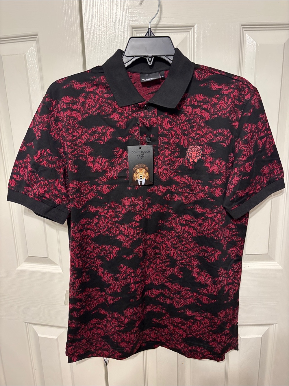 Maceoo Mozart Leaf Tip Polo Shirt